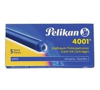 Pelikan - Cartouches d'encre grand réservoir 4001 GTP/5 - Turquoise - Lot de 5