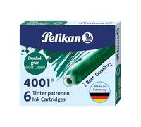 Pelikan Cartouche courte standard verte – étui 6 unités