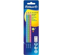 Pelikan crayons graphites SILVERINO, 3 pièces, triangulaire
