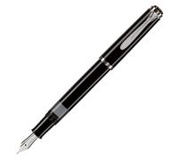 Pelikan Elegance Stylo plume de luxe Souverain M205 Pointe Moyenne Noir