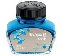 Encre 4001 dans un flacon, turquoise, contenu: 30 ml