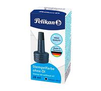 Pelikan Encre pour tampon 351197 sans huile 28 ml Noir