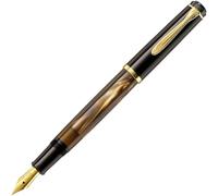 Pelikan Fine-Writing Pelikan Classic M200 Stylo plume à piston Marron marbré dans une boîte Plumes f Couleur