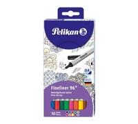 fineliner 96, étui de 10, largeur de tracé: 0,4 mm
