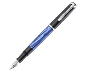 Pelikan Füllhalter M205 Blau-Marm. EF Geschenkbox
