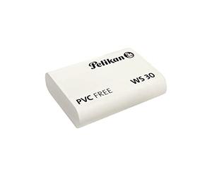 Pelikan Gomme WS30 en plastique blanc boîte de 30 gommes 606158