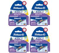 Pelikan Griffix 4001 Lot de 2 paquets de 5 cartouches d'encre grande capacité sous blister (10 pièces)