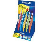 Pelikan griffix - Lot de pinceaux - 20 parties Bleu, Jaune, Rouge, Vert, Orange G