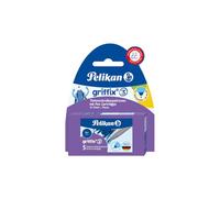PELIKAN Blister de 2 Etuis de 5 cartouches d'encre "griffix" pour Roller Bleu