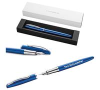 Pelikan Jazz® Noble Elegance P36 Stylo-plume personnalisé - Stylos uniques avec nom - Cadeaux personnalisés - Bleu saphir