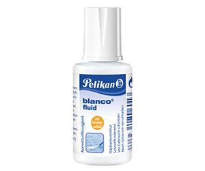 Pelikan Liquide correcteur blanco liquide 20 ml avec solvant 10 bouteilles en carton