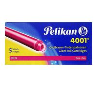 Pelikan Cartouches d'encre 4001 GTP/5 grand volume rose