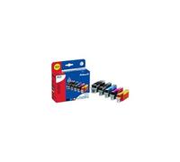 Pelikan P37 - Pack de 5 - noir, jaune, cyan, magenta - compatible - cartouche d'encre (alternative pour : Canon CLI-571BKXL, Canon CLI-571CXL, Canon