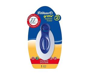 Pelikan R1BB Griffix Gomme avec poignée profilée Bleu