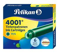 Pelikan Cartouche courte standard verte – étui 6 unités