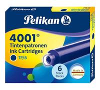 Pelikan Cartouches d'encre TP/6 – Bleu royal – 6 pièces