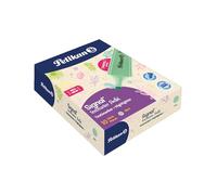 Pelikan Signal Mint, Surligneurs Pastel Couleur Menthe, à base d'eau, lavable, respectueux de la peau, Lot de 10