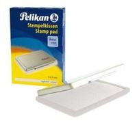 Pelikan Cassette d'encre pour tampons 400142578 boîtier métallique surface 7 x 11 cm gris