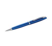 Pelikan Stylo à bille Jazz Noble Saphirs (Bleu) pour droitier et gaucher, élégant stylo à bille en métal dans une boîte pliable 821667