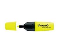 PELIKAN - Surligneur 490, bleu fluo, rechargeable pointe biseautée, largeur de tracé: 1,0 - 5,0 mm (nouveau: 940411 / ancien: 963116) Bleu G