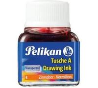 Pelikan tusche a 3 zinnober 52303 G
