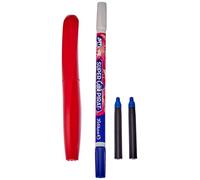 Pelikan Stylo roller Twist 926089, rétractable par rotation G, pointe M, 2 cartouches bleues