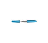 Twist Stylo plume Frosted Blue, bleu-métallique