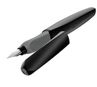 Pelikan Twist Stylo-plume Noir avec 2 Cartouches d'encre Bleu