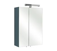 Pelipal 311 Mayence Armoire Miroir Rio, Bois, Anthracite Brillant, Breite 50 cm, Höhe 70 cm