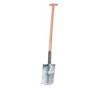 Pelle à bêcher en acier avec manche Kerbl Profi Beige TU