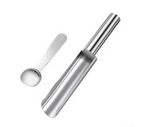 Pelle à boulettes de viande en acier inoxydable 304 multifonction pour boulettes de poisson, légumes, desserts - Ustensile lavable au lave-vaisselle avec grattoir (1)