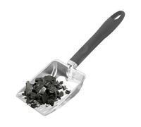 Pelle à Cendres - 12,8 inches Acier PP Nettoyage | Outil Cheminée Bois - Pelle à Tête Couverte avec Poignée Ergonomique pour Nettoyer Poêles et Cheminées Maison