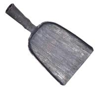 Pelle à Charbon en Acier Argenté, Légère et Robuste pour Barbecue | Pelle à Cendres Ménagère, Truelle à Cendres de Barbecue, Ramoneur, Jardin et Cheminée Accessoires