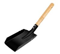 Pelle à Charbon Pelle à Charbon à Manche en Bois | Tamiseuse De Cendres Pour Barbecue Poêle Extérieur Arrière-cour Jardin Bois