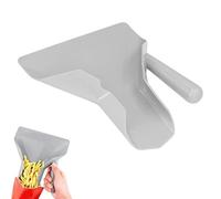 Pelle à frites commerciale avec poignée droite et pelle à pop-corn et dragonne. Spatule pour aliments et ustensiles de cuisine