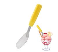 Pelle à glace | Cuillère à glace très résistante | Cuillère à glace en acier inoxydable | Pour la pâtisserie, le dessert, le sandwich, le beurre, la pâte, la cuisine, le service commercial, la maison