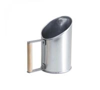 Linxor - Pelle à granulés, pellets en Fer de Zinc et poignée en Bois - 1.5L - Plusieurs Coloris