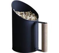 Pelle à granulés, pellets en fer de zinc et poignée en bois - 1.5L - Noir - Linxor Noir G