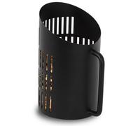 Pelle à granulés - Rond - Noir - 12 cm