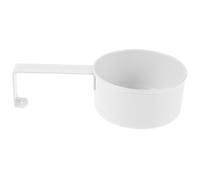 Pelle à Lessive en Fer Blanc, Poignée Ergonomique, Crochet | Dosage Lessive Précis, Usage Polyvalent pour Farine, Céréales, Nourriture pour Animaux, Format Compact