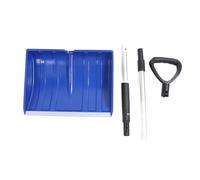 Pelle à Neige Amovible de Grande capacité, légère et Portable pour l'extérieur, pour Voiture, Jardin, Camping, poignée réglable en Aluminium PP 120 cm (Bleue)