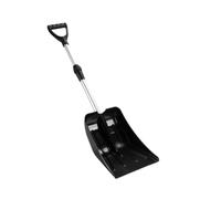 Pelle à neige avec poignée 70,1 à 89,9 cm, réglable, pliable | Pelle à neige pour voiture, allée, extérieur, jardin, camping, cour, plage, trottoir d'hiver, patio, porche