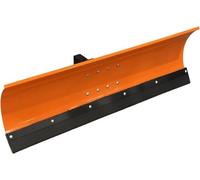 Pelle à neige, bouclier anti-neige, chasse-neige, plaque de déneigement universelle pour tracteurs à une seule roue et tondeuses. Couleur : orange. Dimensions : largeur 175 cm x hauteur 40 cm. Réglabl