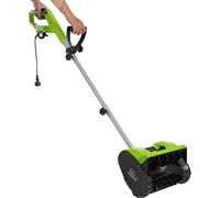 Pelle à neige électrique - Appareil manuel - 1200 W - 220 V 50 Hz - Largeur de déblaiement 30 cm - Hauteur de ramassage 15 cm - Vert