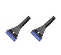 Pelle à neige en ABS 24 x 11 cm - Brise-glace (bleu) | PVC souple, sans danger pour la peinture et le verre, enlève la neige et le gel, taille compacte de 24 cm