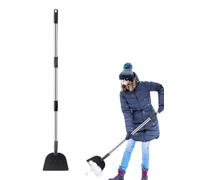 Pelle à neige en métal avec manche long