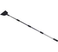 Pelle à neige Gratte-glace Poignée longue Outil plat d'enlèvement de la houe pour le nettoyage des trottoirs
