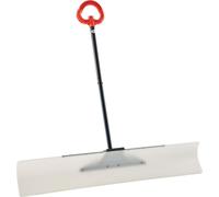 Pelle à neige - Pelle à neige/déneigement - Lame HDPE - Poignée ergonomique - Dimensions 123,5 x 125 cm - Léger et portable - Pour allées, escaliers, trottoirs