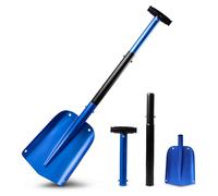 Pelle à neige - Pliable - Aluminium - Bleu - 32 pouces
