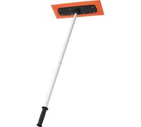 Pelle à neige pour toiture - Râteau à neige pour toiture - Manche de 1,2 m - Lame en mousse de 45 cm qui n'abîme pas les toitures - Poignée antidérapante - Légère - Élimine la neige et les feuilles mo